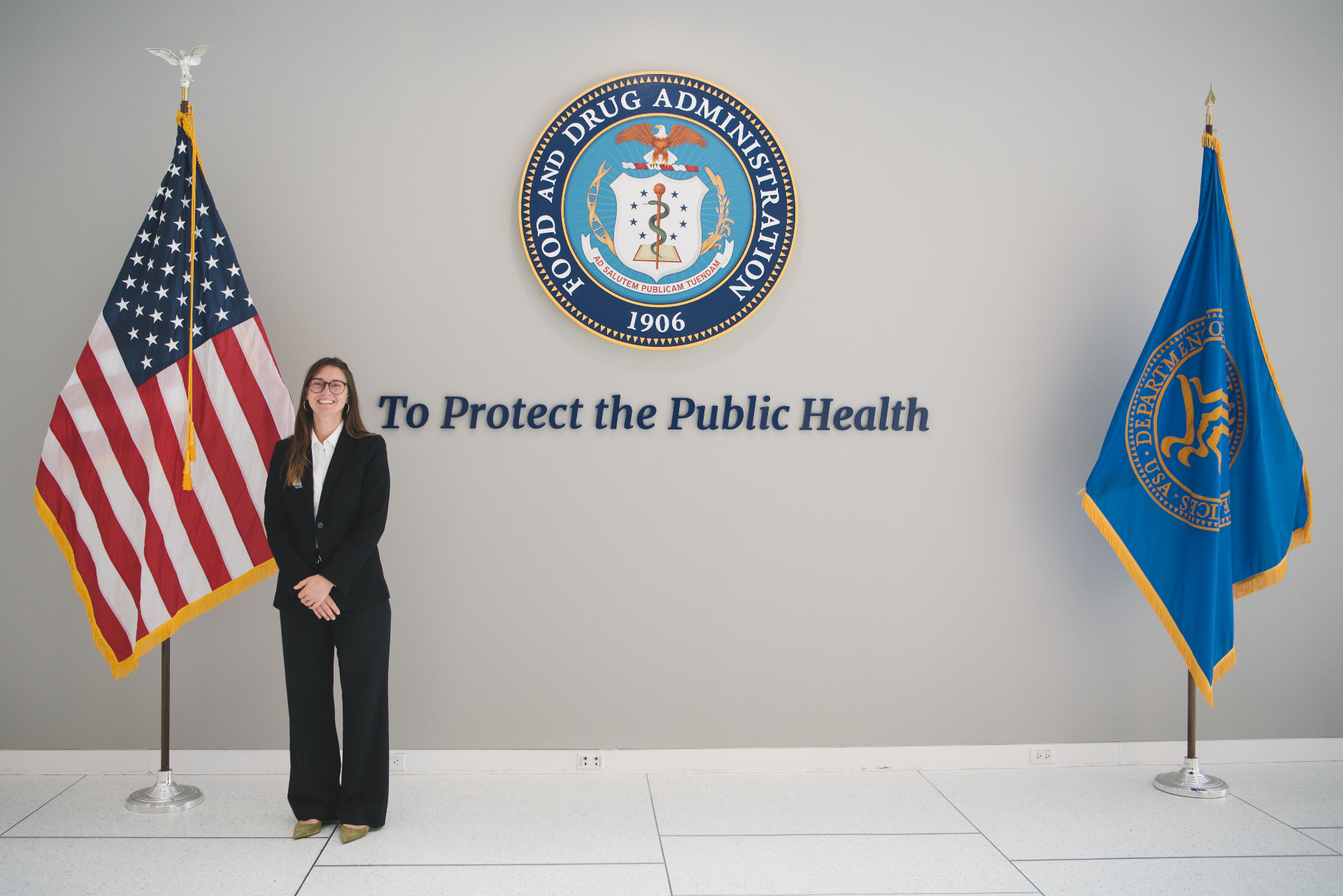 Katharine Derrey, Founder of the Hopewell Foundation, at the FDA